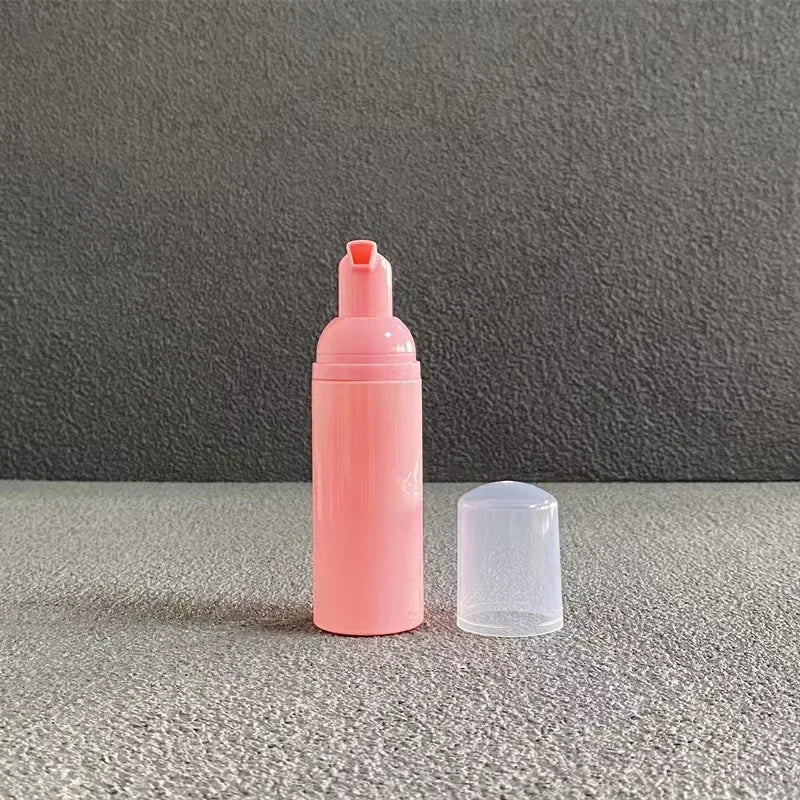 14/28pcs 30/60ml Whole powder plastic foam pump bottle empty face eyelashes cosmetic bottle cleaner soap dispenser foam bottle